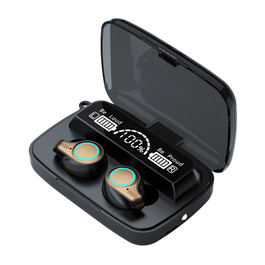 Große Kapazität Kabellose Ohrhörer Sport Bluetooth TWS Headset