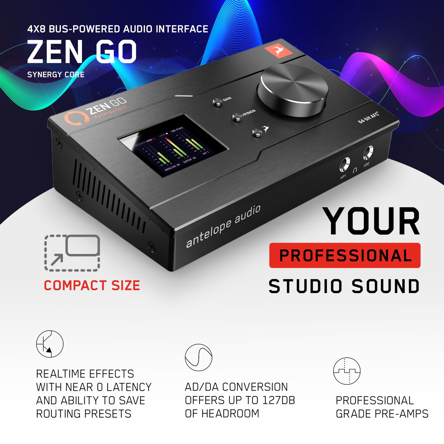 Antelope Audio - Zen Go | USB-Audio-Interface