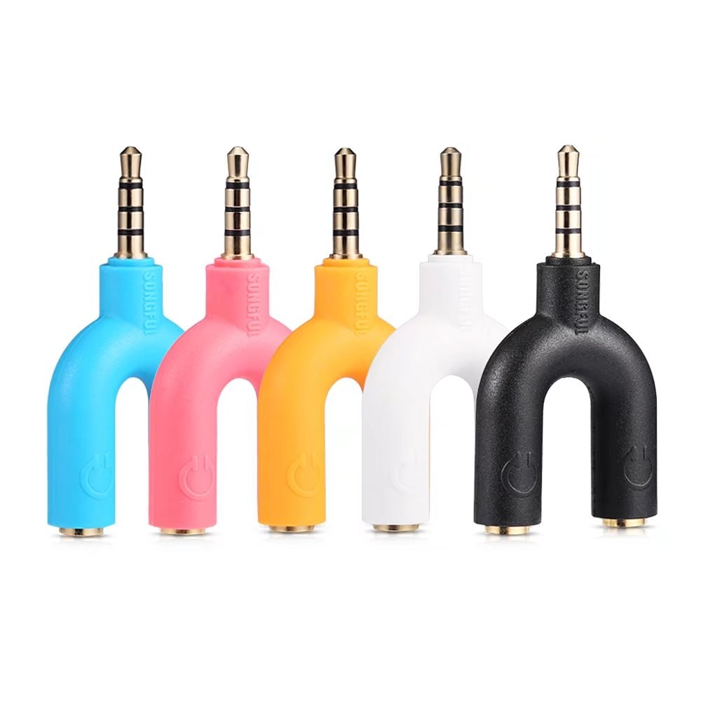 Headphone Splitter 1-to-2 Connector