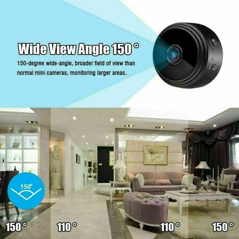 Mini Hidden Spy Camera Wireless Wifi IP Home Security 1080P HD DVR
