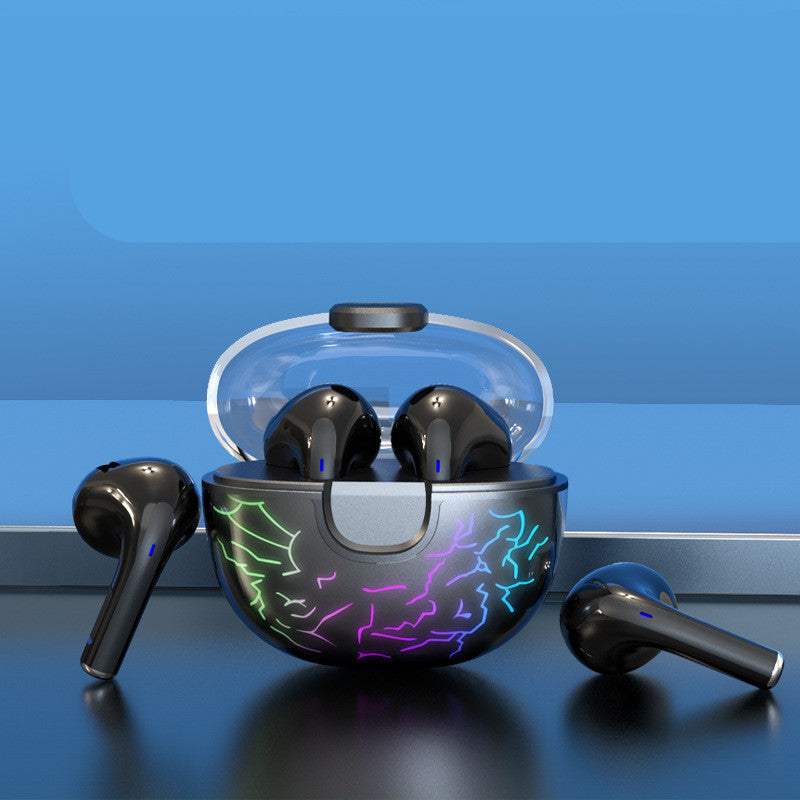 Kabelloser In-Ear-Kopfhörer mit Kapsel-Design und coolem Farbverlauf