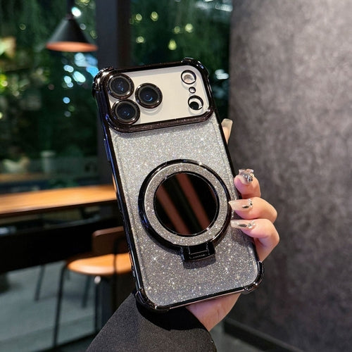 Gradient Flash Mirror Phone Cases in Multiple Colors for Stylish