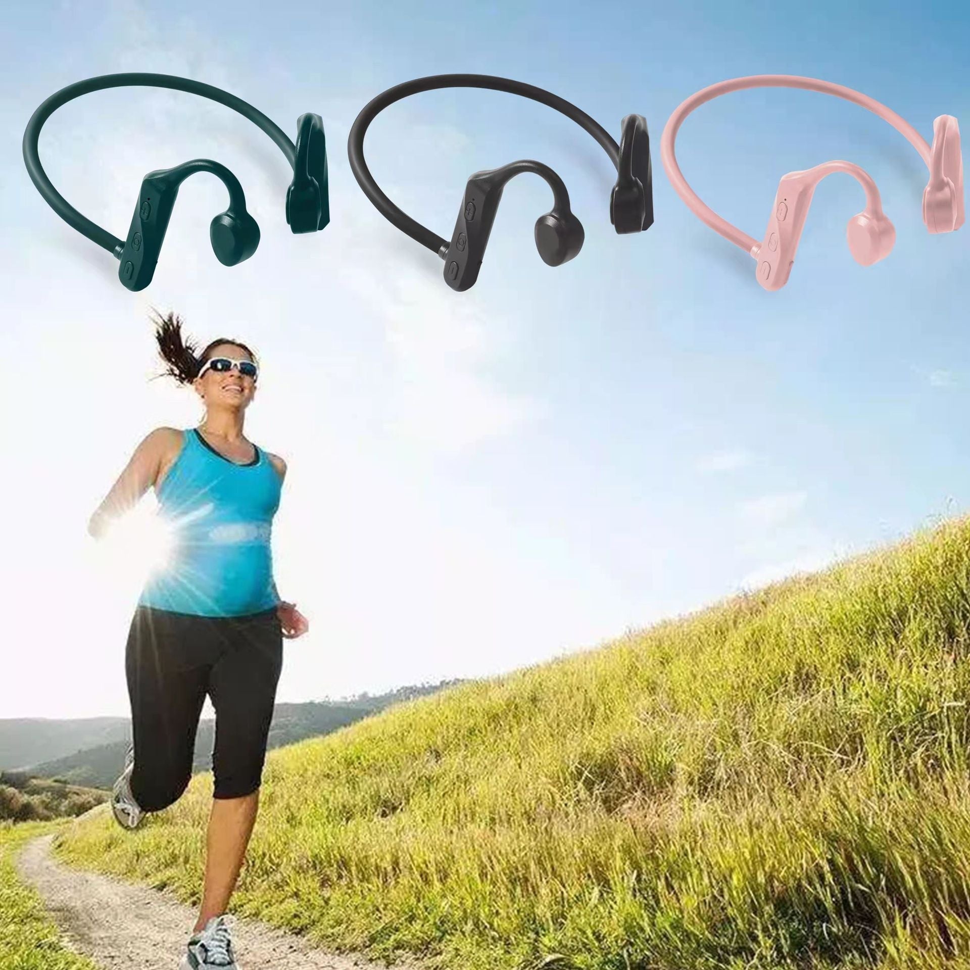 NEW Sports Headphones Wireless Earphone