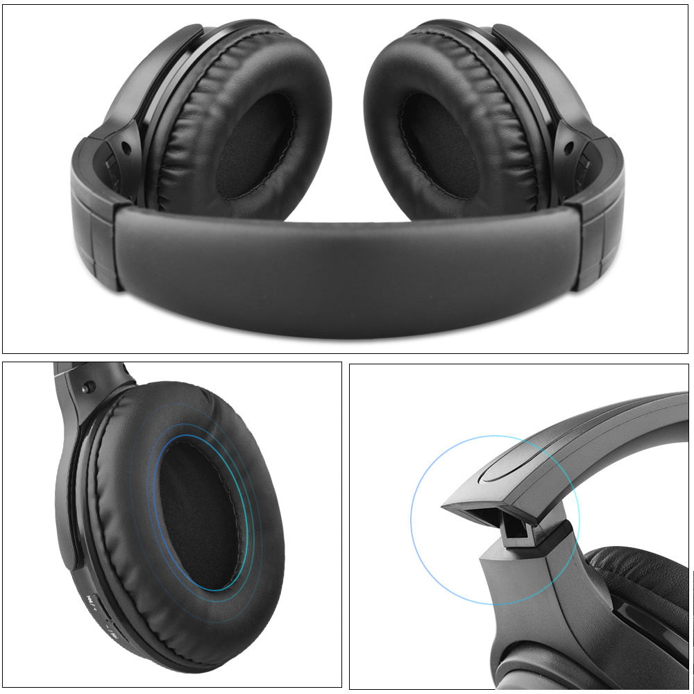 Geräuschunterdrückendes, faltbares kabelloses Headset