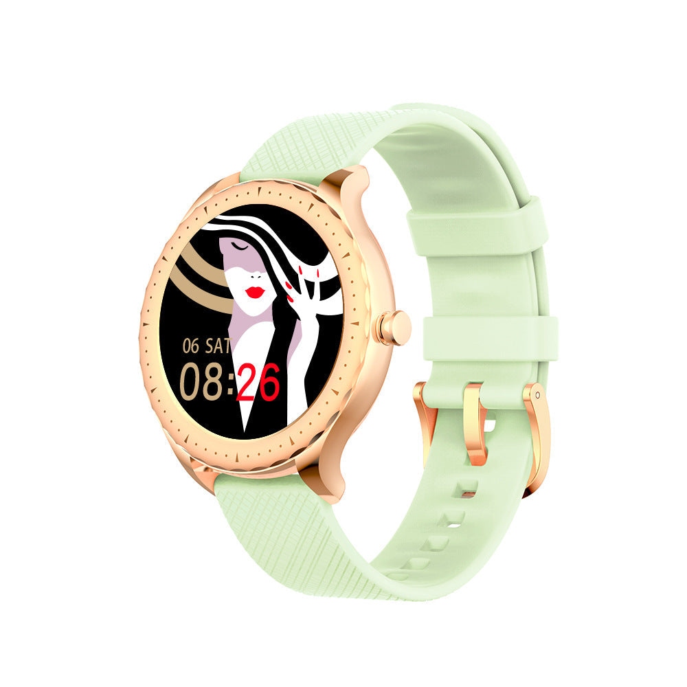Smart Watch Redondo Esfera Multifunción para Mujer