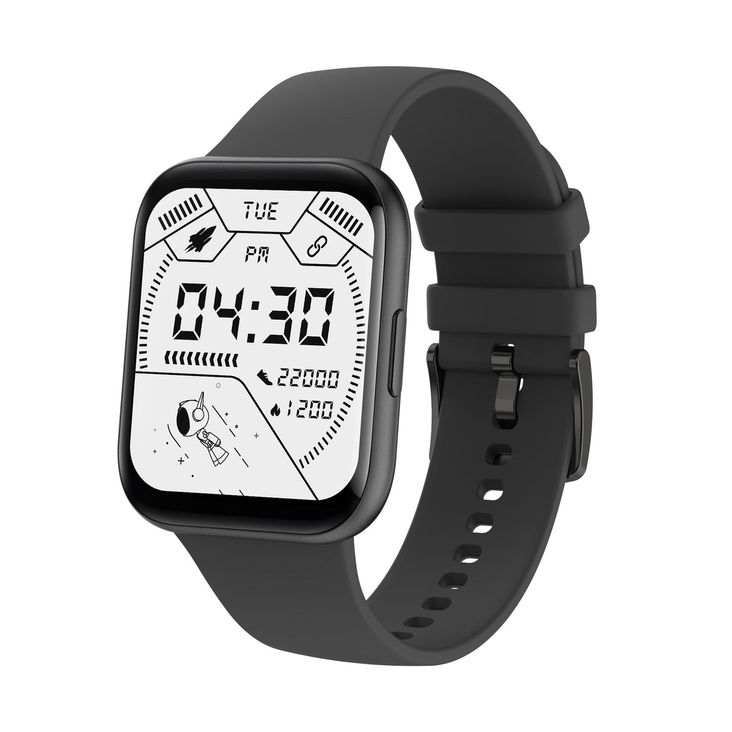 Pulsera inteligente deportiva con monitorización de frecuencia cardíaca táctil completa