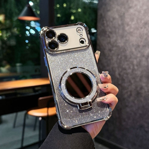 Gradient Flash Mirror Phone Cases in Multiple Colors for Stylish
