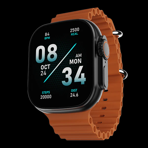 Smartwatch mit 1,96" (4,97 cm) HD-Display