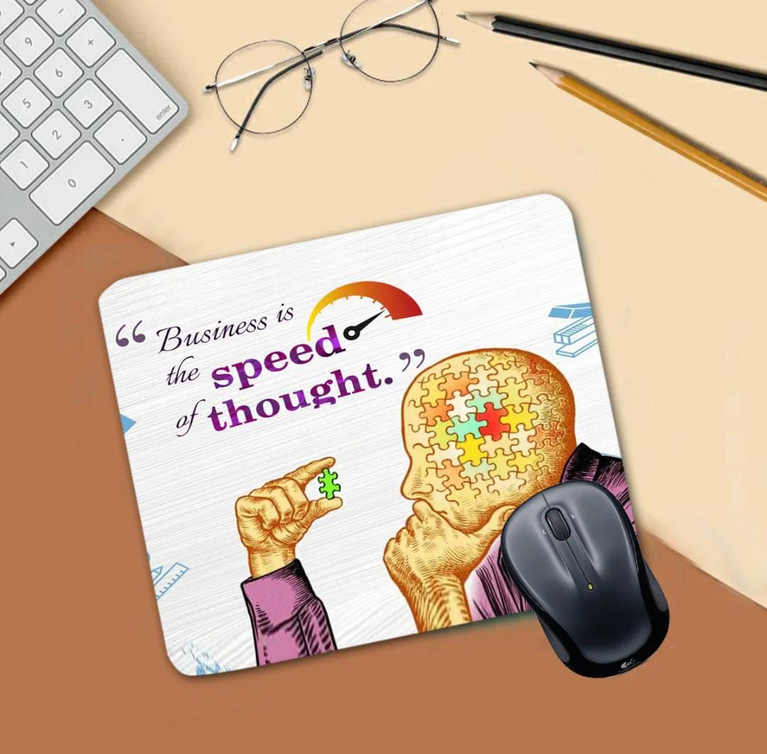 Business is The Speed Mouse Pad