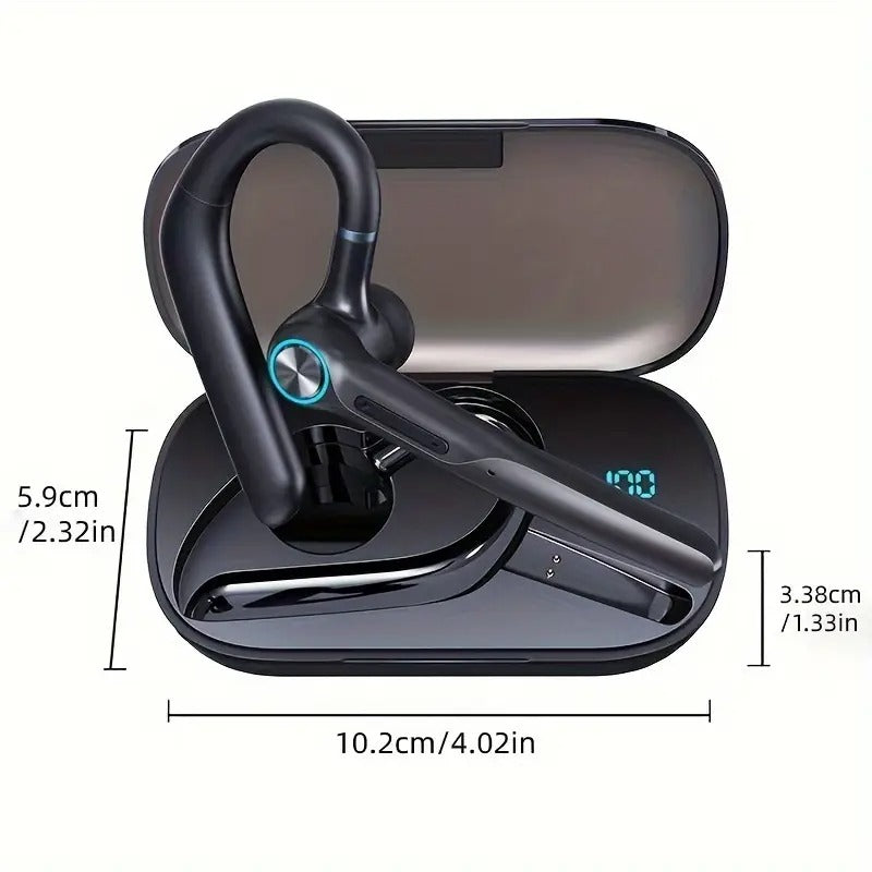 Wireless Headset Dual Mic Noise Canceling-4