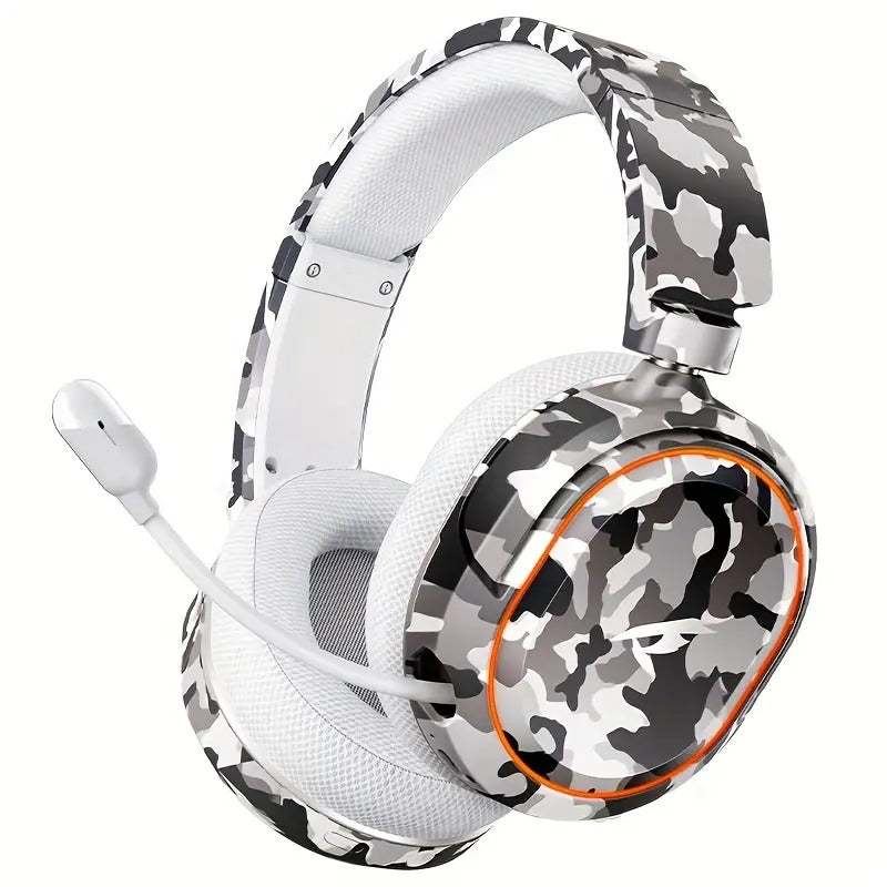 Wireless Gaming Headset with Surround RGB Noise Reduction Mic-0