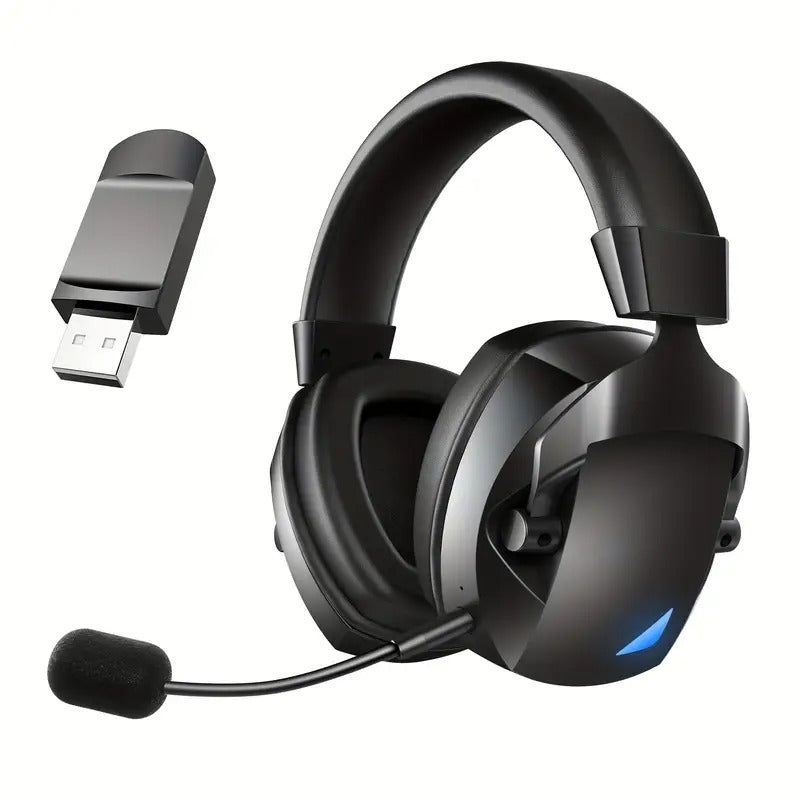 Over-Ear Gaming Headset Wireless and Wired-0