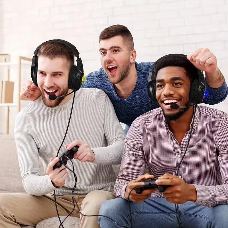 S20 Gaming Headset 50mm LED Mic-1
