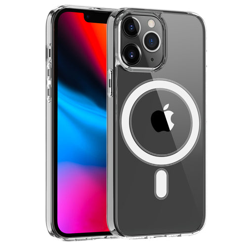 KIKO Transparent Klare MAGNETISCHE Magsafe Hülle für iPhone 13 Pro