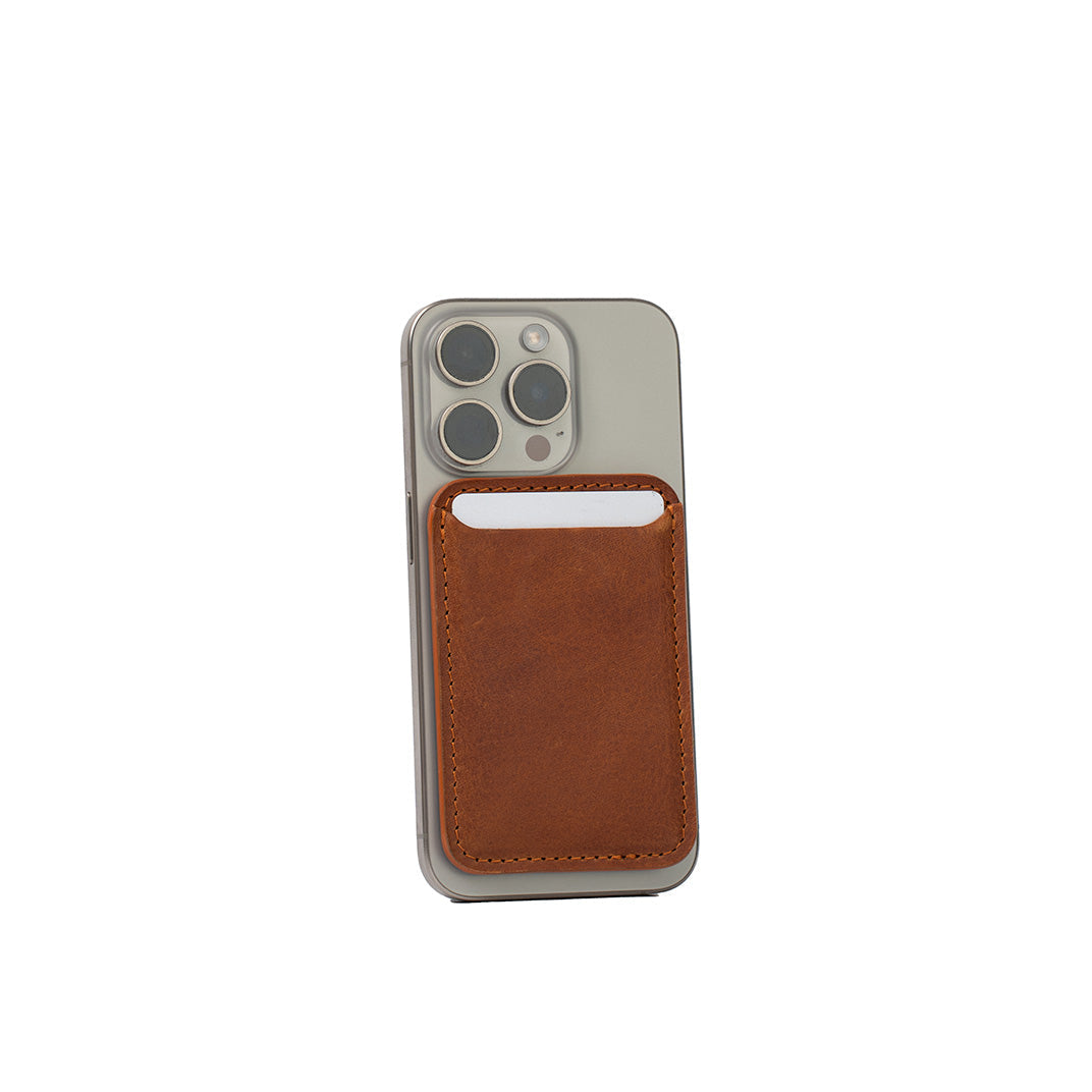 Full-Grain Leather Wallet compatible with MagSafe - Classic-1