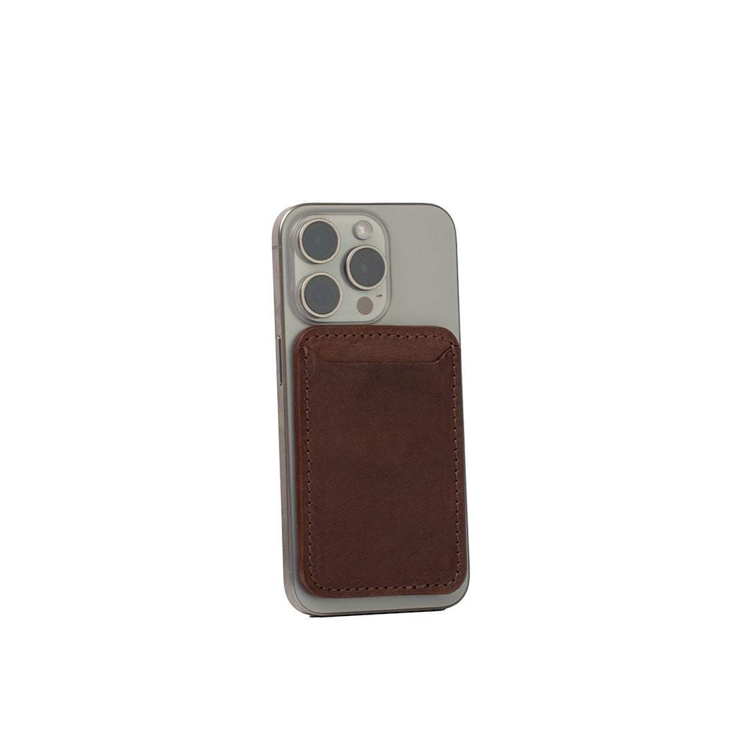 Full-Grain Leather Wallet compatible with MagSafe - Classic-2