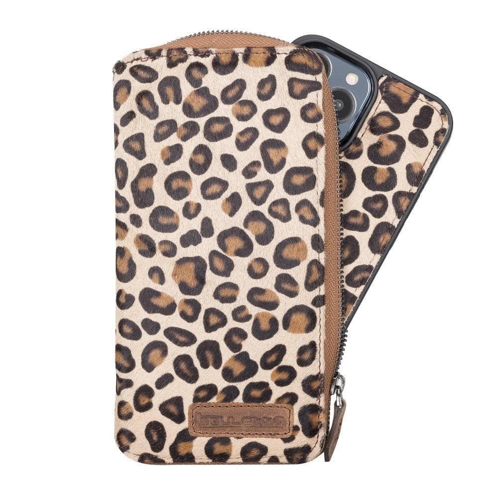 Abnehmbare Leder-Reißverschluss-Brieftaschen-Hüllen für die Apple iPhone 13 Serie