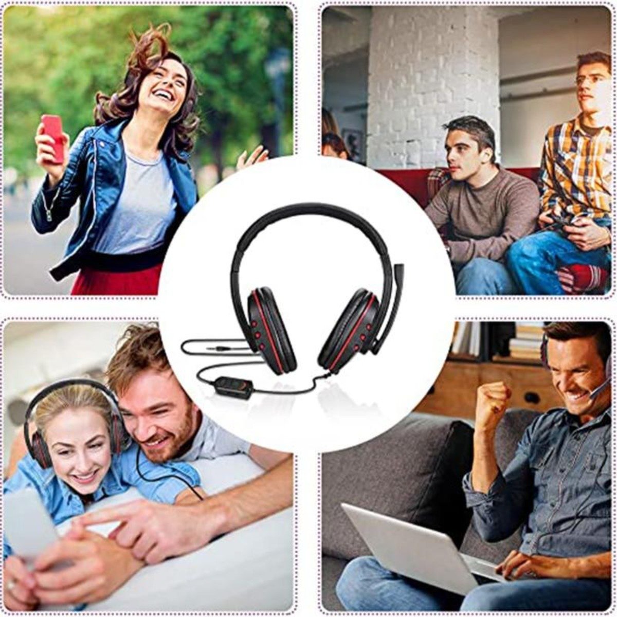 Dragon Space G3600 Kabelgebundenes Stereo Gaming Headset