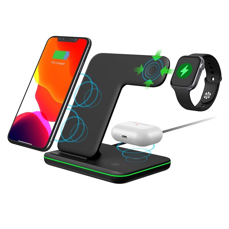 Ninja 15W 3-in-1-Schnellladestation für Mobiltelefone