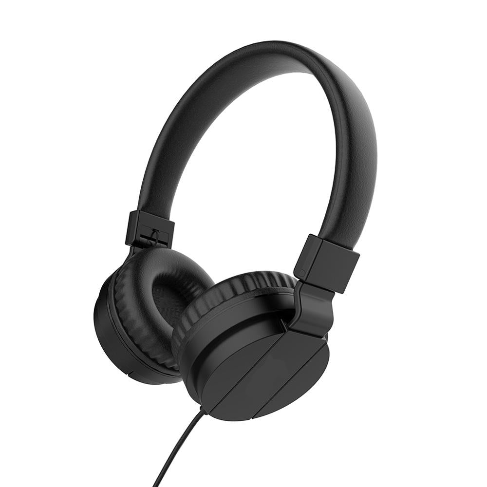 Cute Headband Stereo Headphones Microphone Portable Wired Headset for
