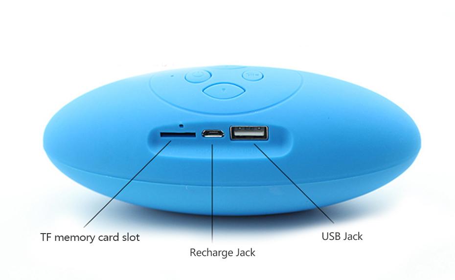 Wireless Bluetooth portable mini loudspeakers for laptop phone FM