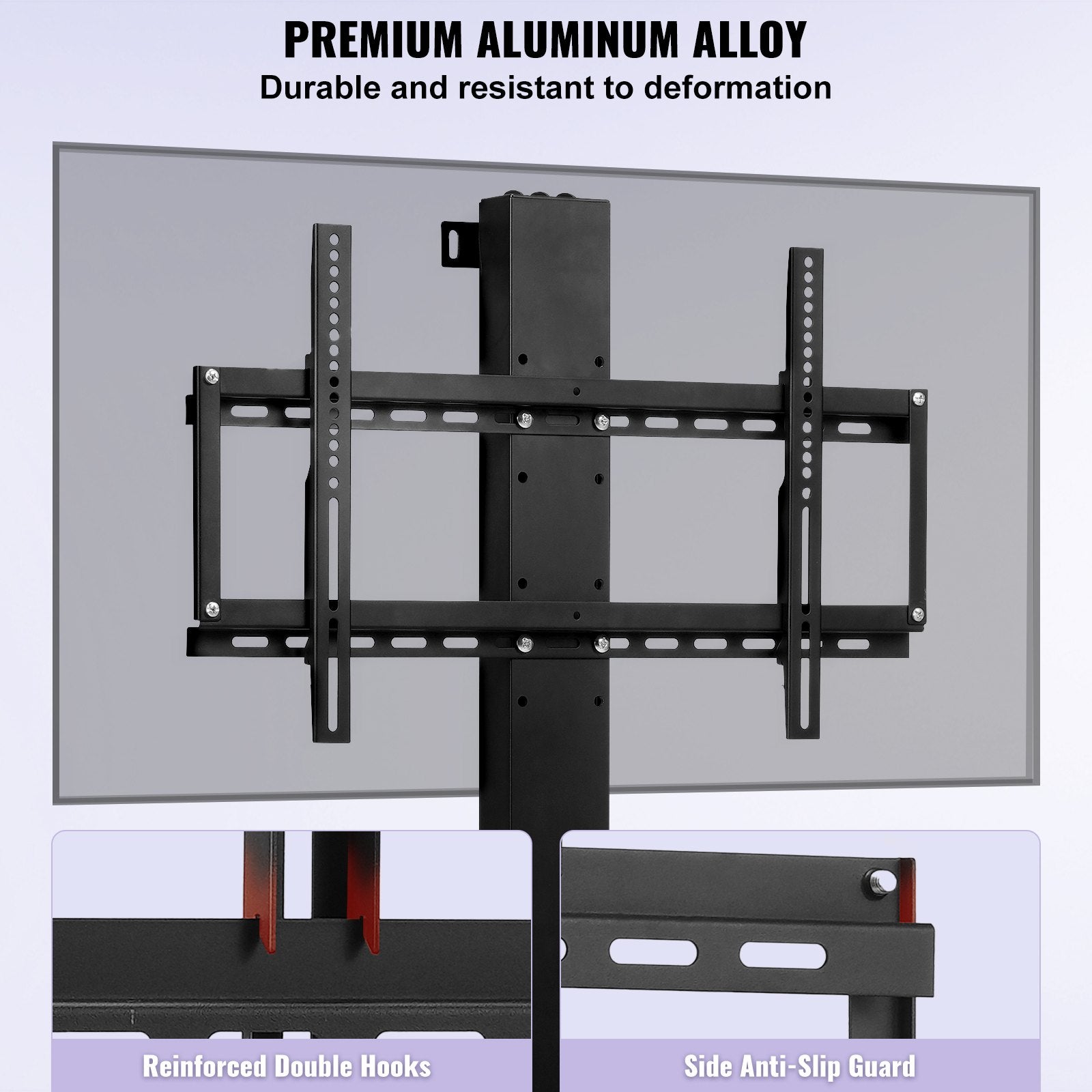 TV Lift Stand Motorized TV auto Lift Mount Bracket for 66–152.4 cm