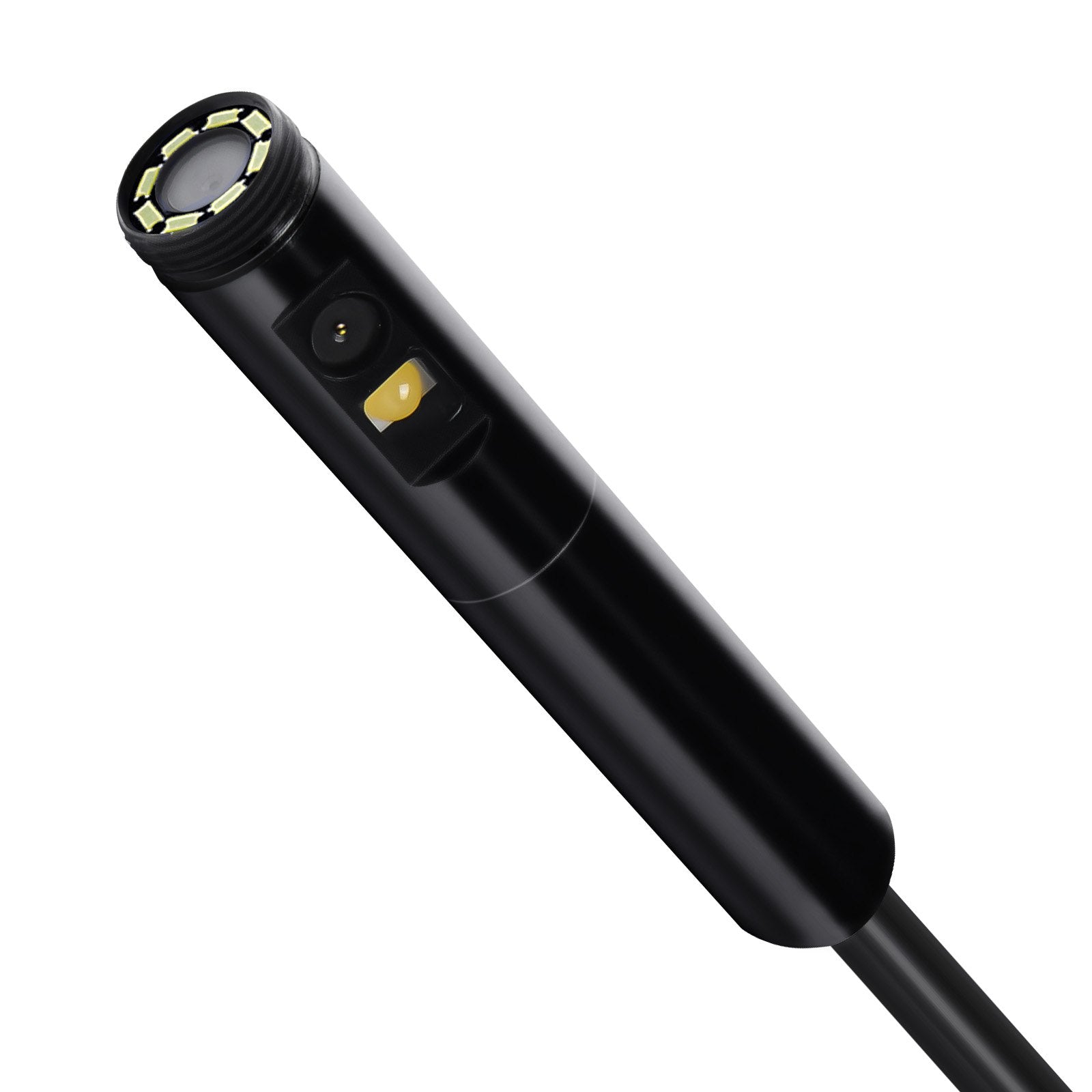 Endoscope Camera with Light, Dual Lens Borescope for Android & IOS,