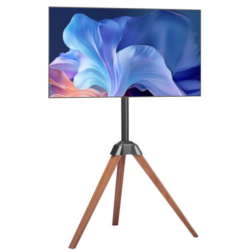 Tripod Easel TV Stand, for 40-65 inch Flat Screen/Curved TVs Up to 99