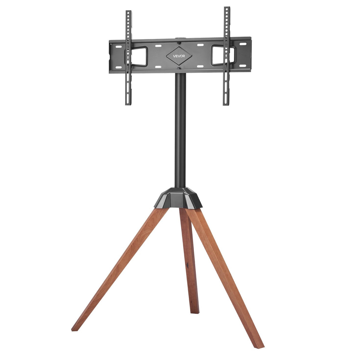 Soporte de TV de trípode con caballete, para televisores de pantalla plana/curva de 40 a 65 pulgadas de hasta 99