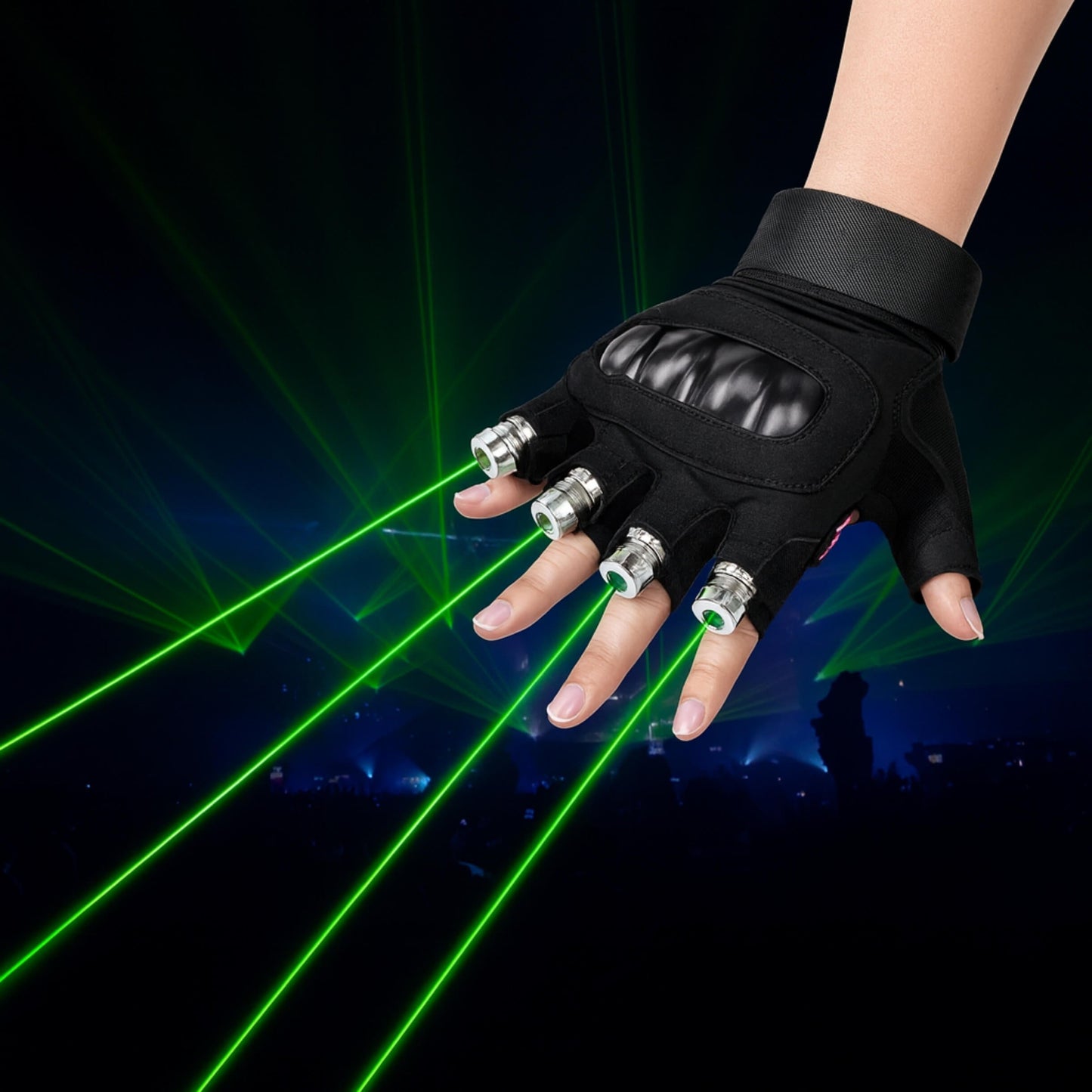 X11 Gen-3 Built-In Battery Laser Gloves 20W for DJ Dance