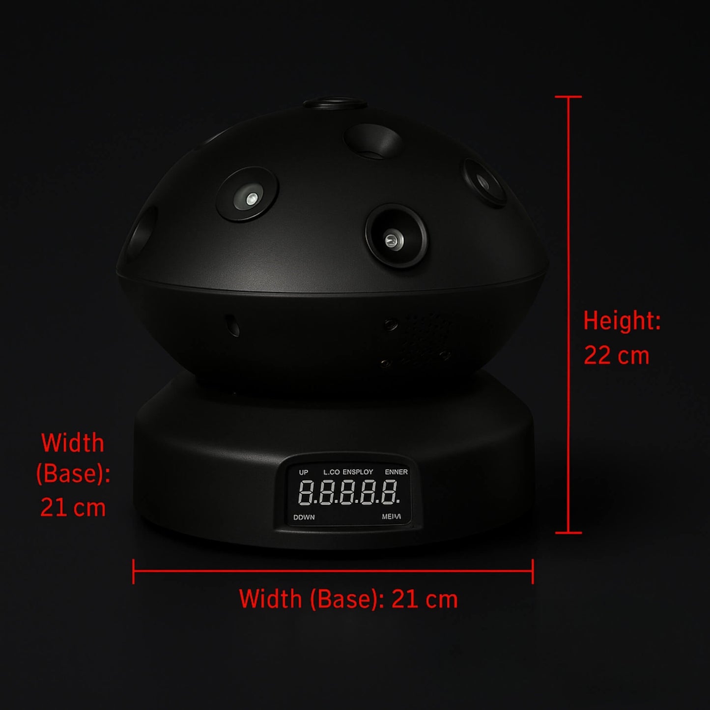 X5 DMX512 Rotating Starry Sky Laser Projector 80W for DJ Party